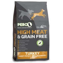 Pero High Meat & Grain Free Turkey, Sweet Potato & Cranberry Adult Dog Food