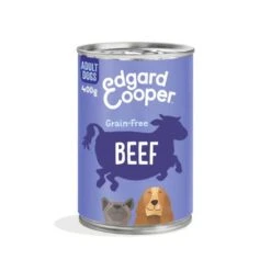 Edgard & Cooper Beef Grain Free Tins Wet Adult Dog Food