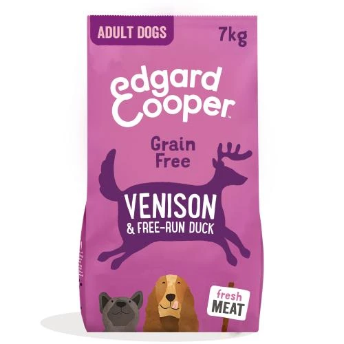 Edgard & Cooper Venison & Duck Grain Free Adult Dog Food 3 Edgard & Cooper Venison & Duck Grain Free Adult Dog Food