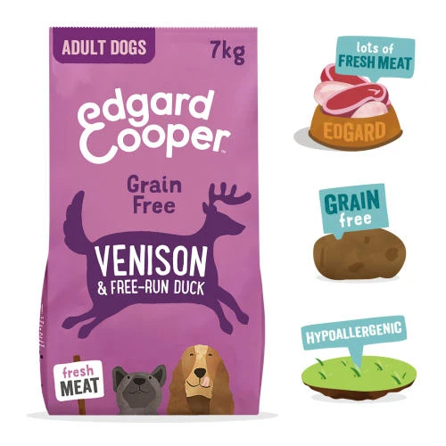 Edgard & Cooper Venison & Duck Grain Free Adult Dog Food 4 Edgard & Cooper Venison & Duck Grain Free Adult Dog Food - Image 2