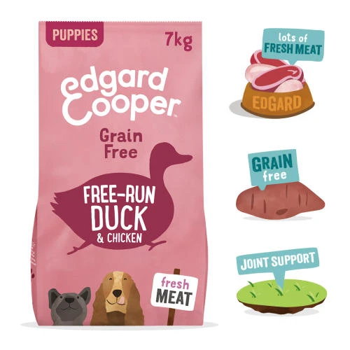 Edgard & Cooper Fresh Duck & Chicken Grain Free Puppy Food 4 Edgard & Cooper Fresh Duck & Chicken Grain Free Puppy Food - Image 2