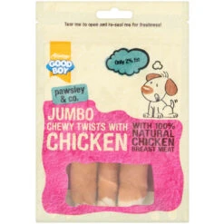 Good Boy Pawsley & Co Jumbo Chicken Twisters Dog Treats