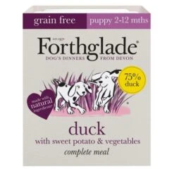 Forthglade Complete Grain Free Duck Sweet Potato & Veg Puppy Food 7 Forthglade Complete Grain Free Duck Sweet Potato & Veg Puppy Food -Pet Supply Store 100325 Forthglade GF puppy duck FOP m9piyu