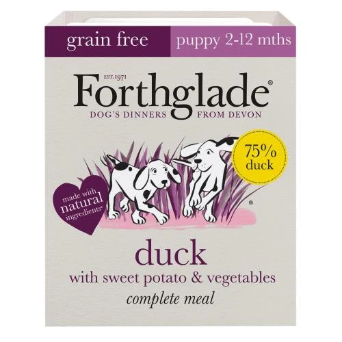 Forthglade Complete Grain Free Duck Sweet Potato & Veg Puppy Food 5 Forthglade Complete Grain Free Duck Sweet Potato & Veg Puppy Food - Image 3
