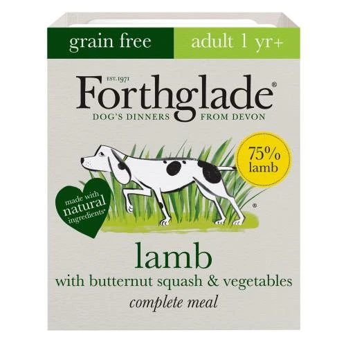 Forthglade Complete Grain Free Lamb Butternut Squash Veg & Adult Dog Food 5 Forthglade Complete Grain Free Lamb Butternut Squash Veg & Adult Dog Food - Image 3