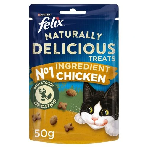 Felix Delicious Treats Chicken Cat Treats 3 Felix Delicious Treats Chicken Cat Treats