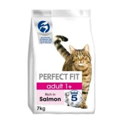 Perfect Fit Salmon Dry Adult 1+ Cat Food