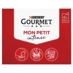 Gourmet Mon Petit Intense Fine Cuts Fish Selection Wet Adult Cat Food -Pet Supply Store 10429206 T21 bdzxfd