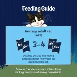 Felix Naturally Delicious Poultry Selection In Jelly Adult Cat Food -Pet Supply Store 10438025 T64 ef2wif