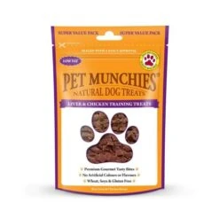 Pet Munchies Natural Liver & Chicken Dog Training Treats