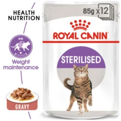 Royal Canin Sterilised Adult In Gravy Wet Cat Food Pouches -Pet Supply Store 1 nwbp9f