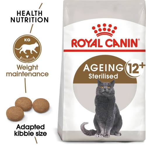 Royal Canin Ageing Sterilised 12+ Dry Adult Senior Cat Food 3 Royal Canin Ageing Sterilised 12+ Dry Adult Senior Cat Food