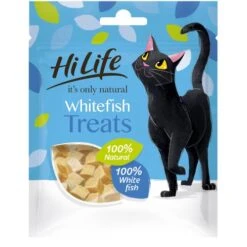 HiLife Its Only Natural Adult White Fish Cat Treats