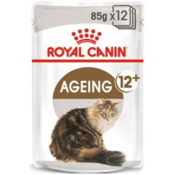 Royal Canin Ageing 12+ Adult Senior In Gravy Wet Cat Food Pouches