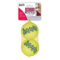 KONG Air Squeaker Tennis Ball Dog Toy -Pet Supply Store 369381 rrykce