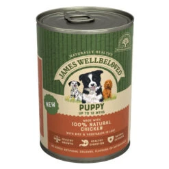 James Wellbeloved Puppy Chicken & Rice With Vegetables Wet Dog Food -Pet Supply Store 4008429151651 03 e9p7hi