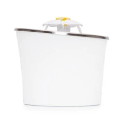 Catit Stainless Steel Flower Water Fountain For Cats -Pet Supply Store 43725 Stainless Steel Flower Fountain features3 a12wpx