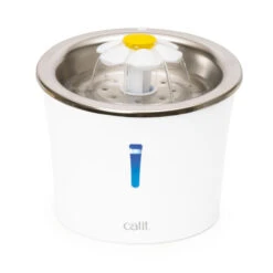 Catit Stainless Steel Flower Water Fountain For Cats