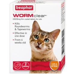 Beaphar WORMclear Cat Worming Tablets