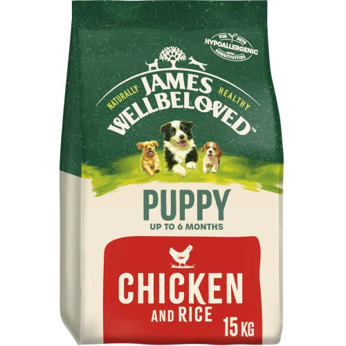 James Wellbeloved Puppy Chicken & Rice Dry Food 3 James Wellbeloved Puppy Chicken & Rice Dry Food