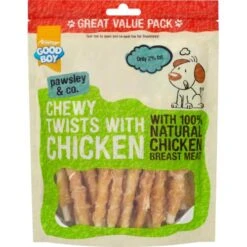 Good Boy Chewy Twists With Chicken Dog Treats -Pet Supply Store 5000239056309 T1