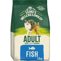 James Wellbeloved Fish Dry Adult Cat Food