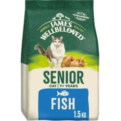 James Wellbeloved Fish Dry Senior Cat Food