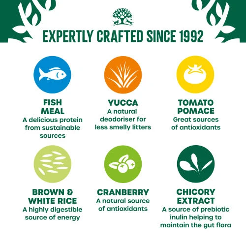 James Wellbeloved Fish Dry Senior Cat Food 4 James Wellbeloved Fish Dry Senior Cat Food - Image 2