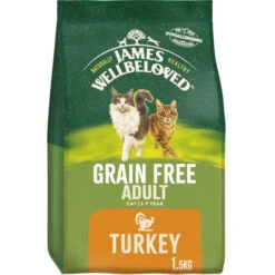 James Wellbeloved Grain Free Turkey Dry Adult Cat Food