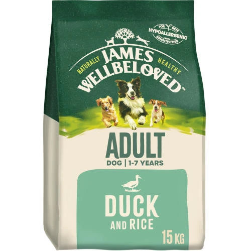 James Wellbeloved Duck & Rice Adult Dog Food 4 James Wellbeloved Duck & Rice Adult Dog Food - Image 2
