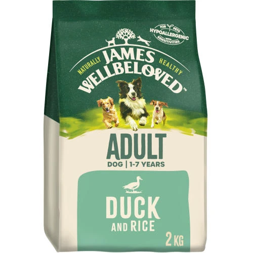 James Wellbeloved Duck & Rice Adult Dog Food 3 James Wellbeloved Duck & Rice Adult Dog Food
