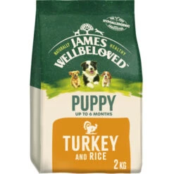 James Wellbeloved Turkey & Rice Dry Puppy Food