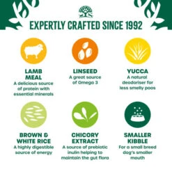 James Wellbeloved Lamb & Rice Small Breed Dry Adult Dog Food -Pet Supply Store 5025838087011 04 gwjo5v