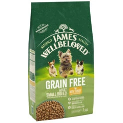 James Wellbeloved Grain Free Turkey & Vegetable Small Breed Dry Adult Dog Food -Pet Supply Store 5025838999949 03 gunwdq