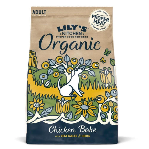 Lily's Kitchen Lilys Kitchen Organic Chicken & Vegetable Bake Complete Dry Food For Dogs 3 Lily's Kitchen Lilys Kitchen Organic Chicken & Vegetable Bake Complete Dry Food For Dogs