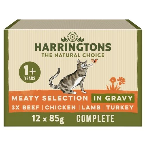 Harringtons Meaty Selection In Gravy Wet Cat Food 3 Harringtons Meaty Selection In Gravy Wet Cat Food