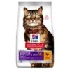 Hills Science Plan Adult Sensitive Stomach & Skin Dry Cat Food Chicken 2 Hills Science Plan Adult Sensitive Stomach & Skin Dry Cat Food Chicken -Pet Supply Store 604069 packshot irbkzu