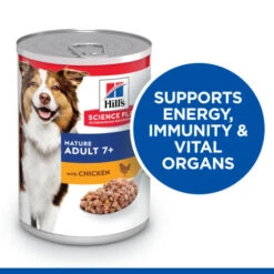 Hills Science Plan Mature Adult Wet Dog Food Chicken Cans -Pet Supply Store 607095 5 aqe6il