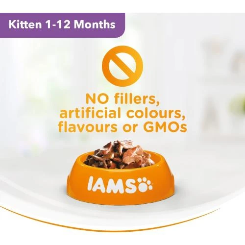IAMS Delights Chicken In Jelly Kitten Wet Cat Food 5 IAMS Delights Chicken In Jelly Kitten Wet Cat Food - Image 3