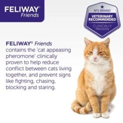 Feliway Friends Cat Calming Diffuser Refill -Pet Supply Store 6 fvheoa