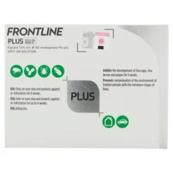 FRONTLINE Plus Flea & Tick Treatment Dog 17 FRONTLINE Plus Flea & Tick Treatment Dog -Pet Supply Store 7113834 T72 tdoz7b