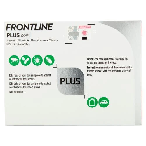 FRONTLINE Plus Flea & Tick Treatment Dog 11 FRONTLINE Plus Flea & Tick Treatment Dog - Image 9