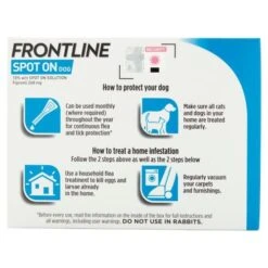 FRONTLINE Spot On Flea & Tick Treatment Dog -Pet Supply Store 7113851 T72 neuvcz