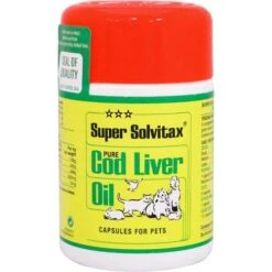 Bob Martin Cod Liver Oil Capsules Super Solvitax For All Animals