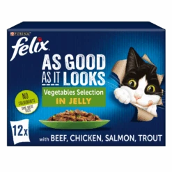 Felix As Good As It Looks 1+ Vegetable Selection Cat Food