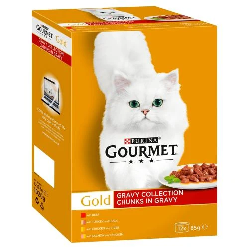 Gourmet Gold Gravy Collection Cat Food 4 Gourmet Gold Gravy Collection Cat Food - Image 2