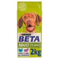 BETA Turkey & Lamb Dry Adult Dog Food -Pet Supply Store 7613036470025 t517 y6unty