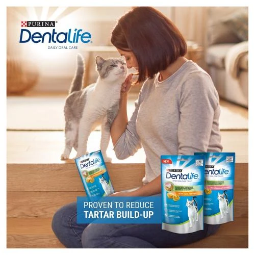 Dentalife Chicken Adult Cat Treats 3 Dentalife Chicken Adult Cat Treats