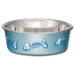 Bella Bowls Blue Cat Bowl