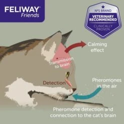 Feliway Friends Cat Calming Diffuser Refill -Pet Supply Store 7 hpsrh1